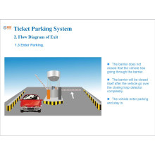 Automated Ticket Machine, Car Parking Lot System Ticket Dispenser